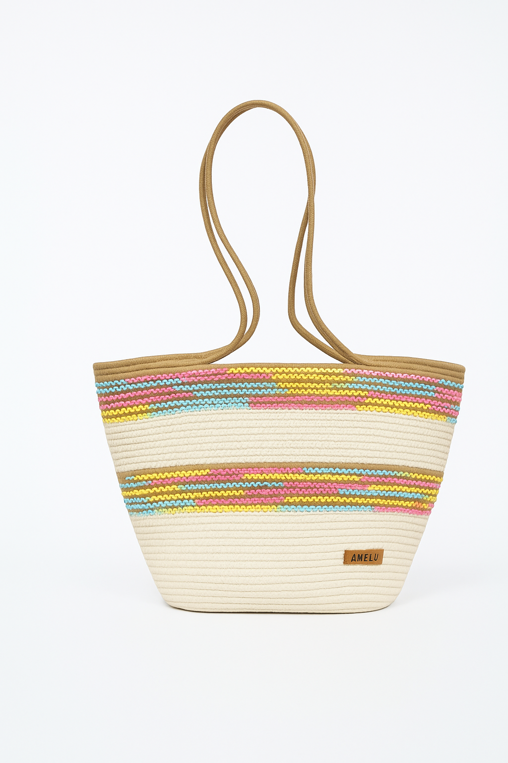 CARTERA FLORECER BEIGE