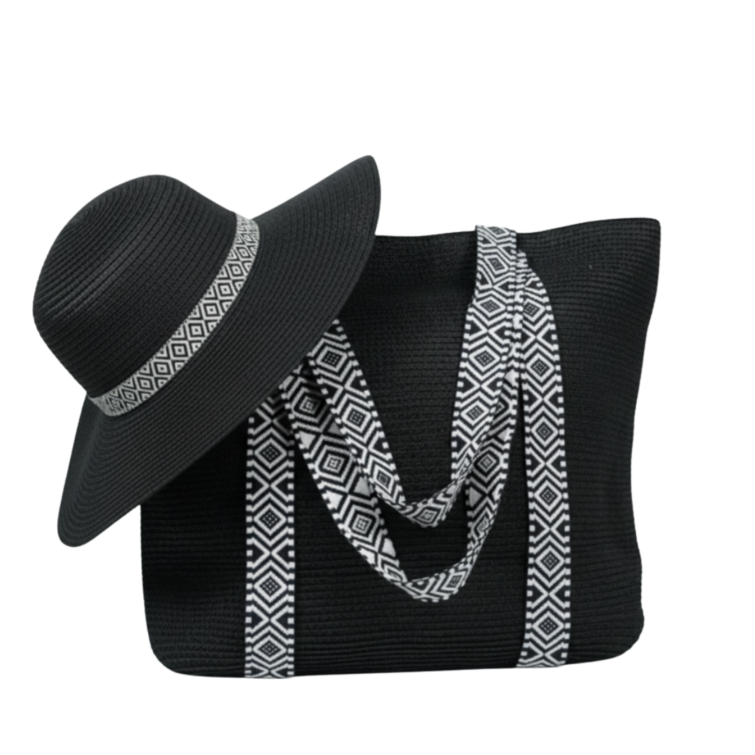 Cartera Yute + Sombrero Aurora