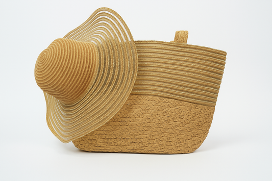 CARTERA YUTE + SOMBRERO LEGADO CAFÉ