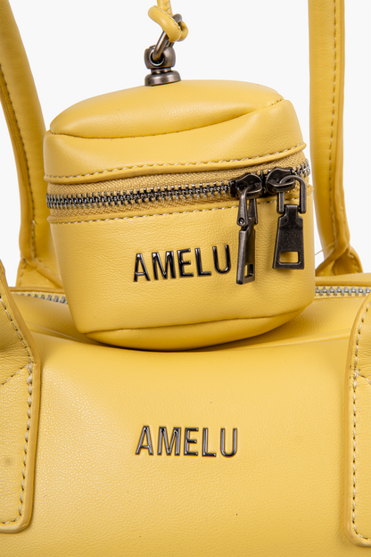 CARTERA AURA AMARILLO