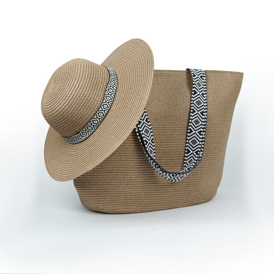 Cartera Yute + Sombrero