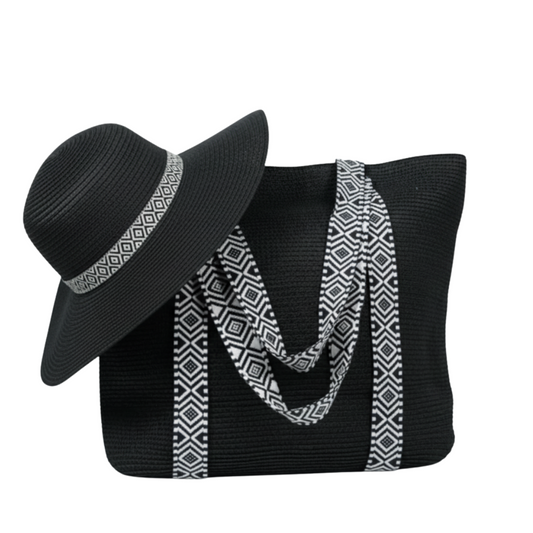 Cartera Yute + Sombrero Aurora
